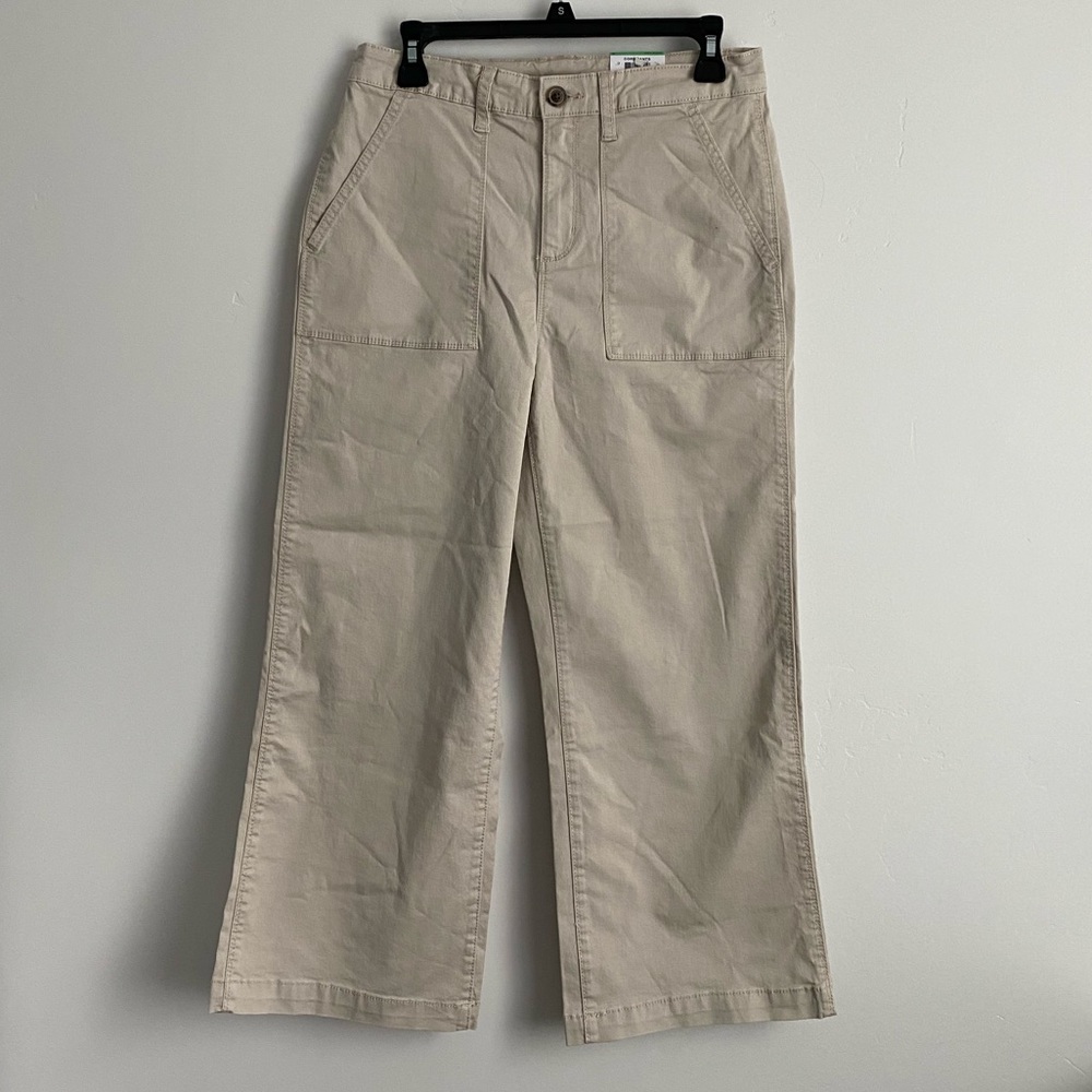 NWT Style Co. Wide Leg Mid Rise Adobe Beige